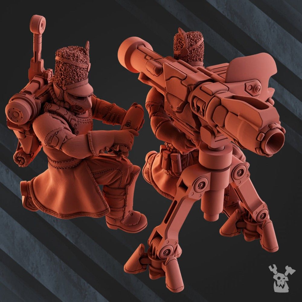 Steamguard Heavy Weapons - The Printable Dragon