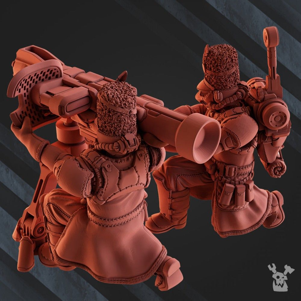 Steamguard Heavy Weapons - The Printable Dragon