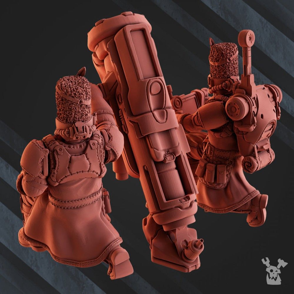 Steamguard Heavy Weapons - The Printable Dragon