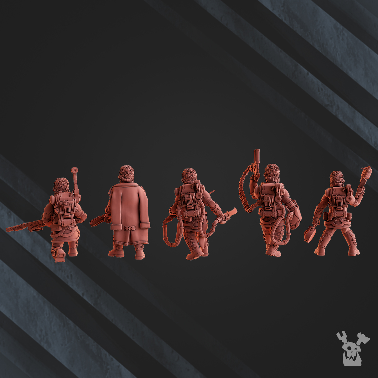 Steamguard Stormtroopers Squad - The Printable Dragon