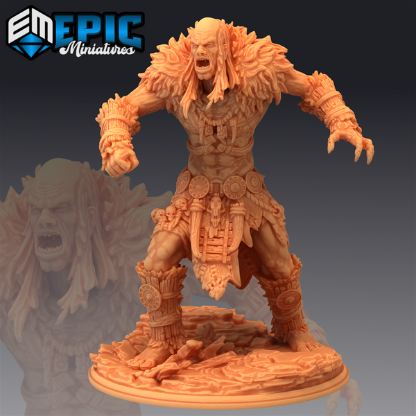 Stone Giant 3D-printed model