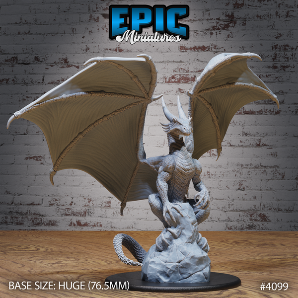 Storm Dragon 3D-printed model
