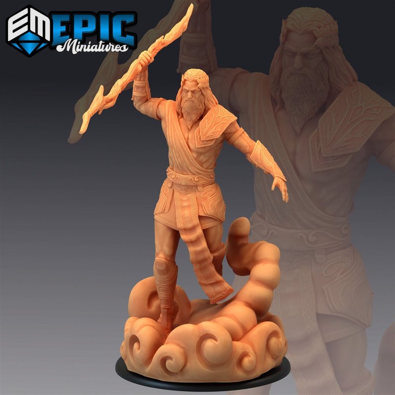 Storm Giant 3D-printed model