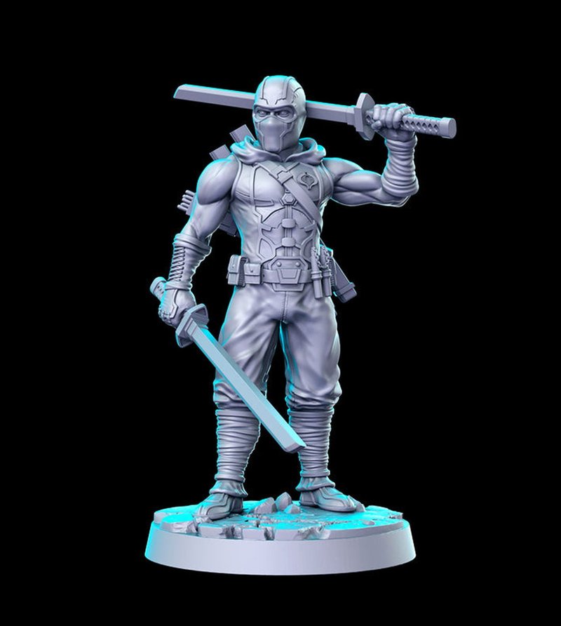 Storm Shadow 3D-printed model