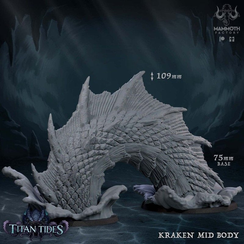 Storm Titan Kraken 3D-printed model