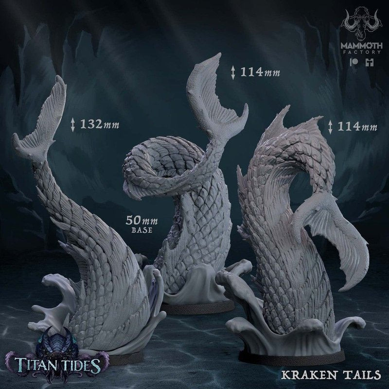 Storm Titan Kraken 3D-printed model