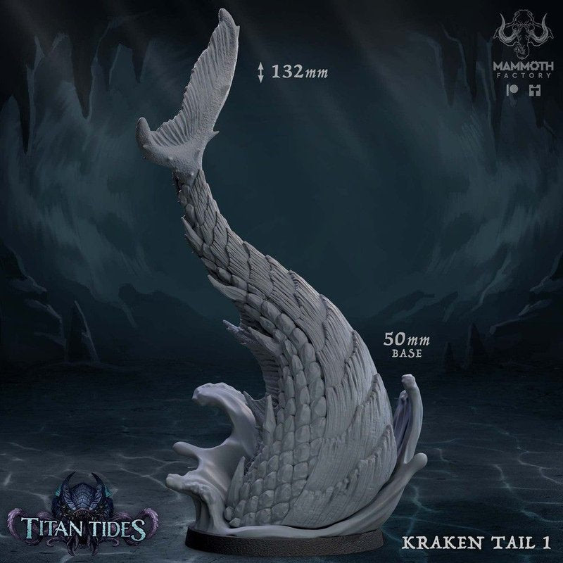 Storm Titan Kraken 3D-printed model