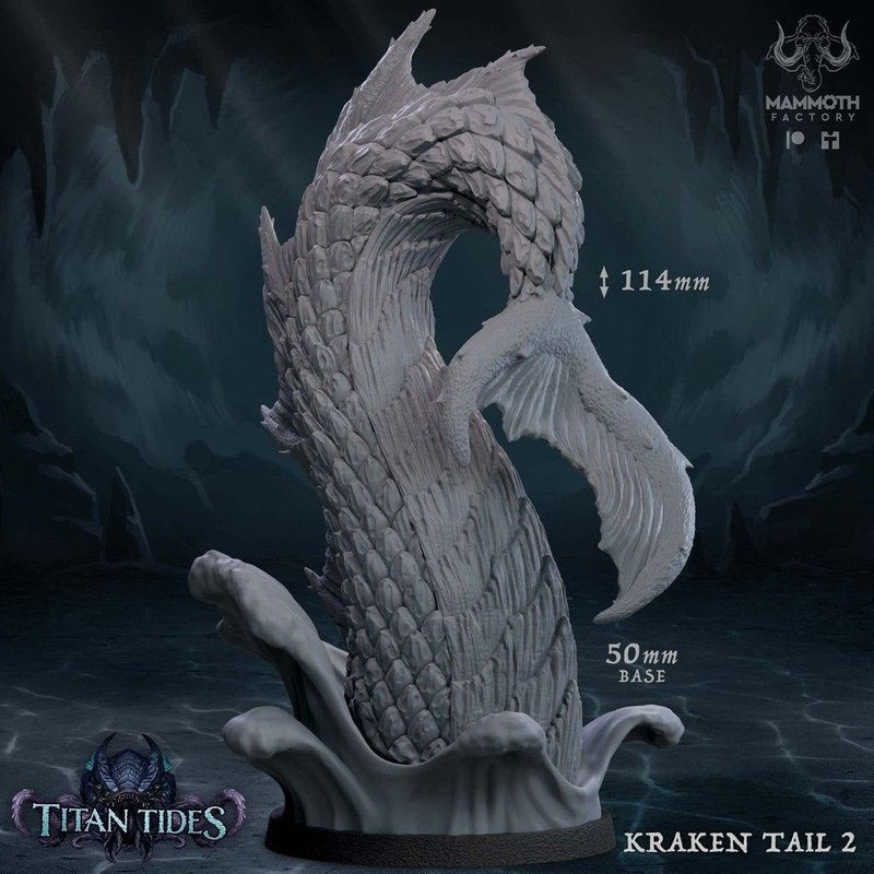 Storm Titan Kraken 3D-printed model