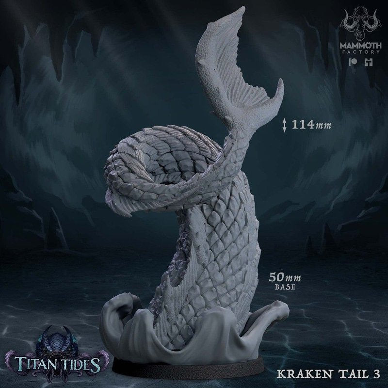Storm Titan Kraken 3D-printed model