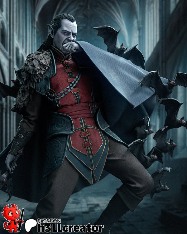 Strahd von Zarovich 3D-printed model
