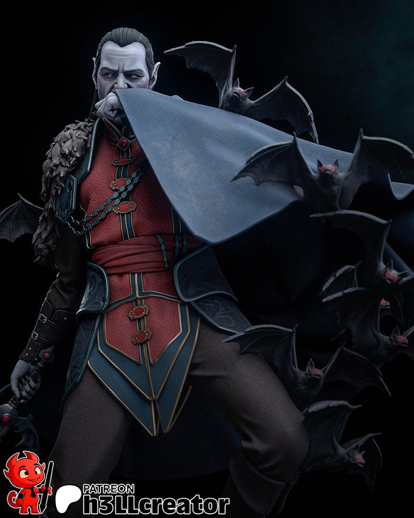 Strahd von Zarovich 3D-printed model