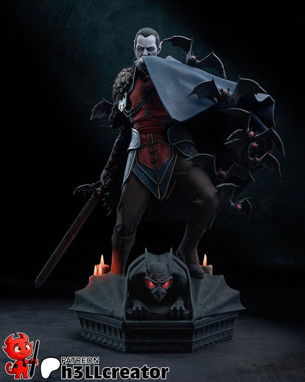 Strahd von Zarovich 3D-printed model