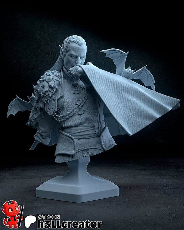 Strahd von Zarovich 3D-printed model