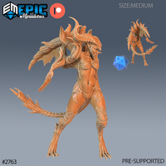 Succubus Empress 3D-printed model