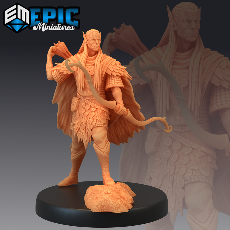 Summer Fey Elf 3D-printed model