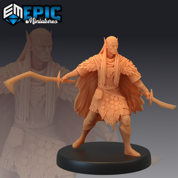 Summer Fey Elf - The Printable Dragon
