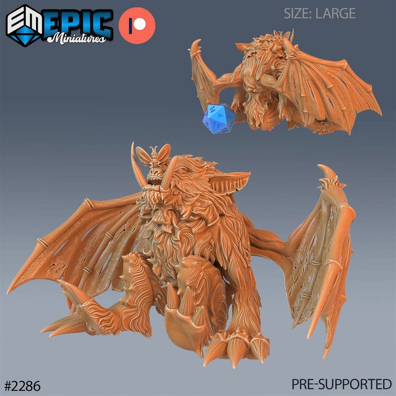 Summoned Beast 3D-printed model