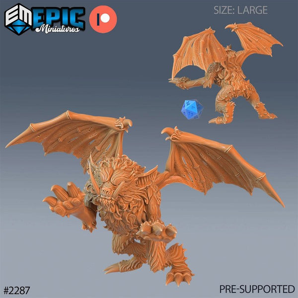 Summoned Beast 3D-printed model