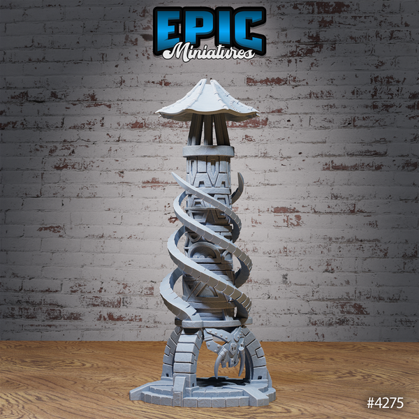 Summoning Tower 3D-printed model
