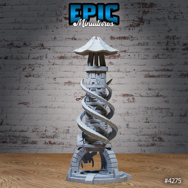 Summoning Tower 3D-printed model