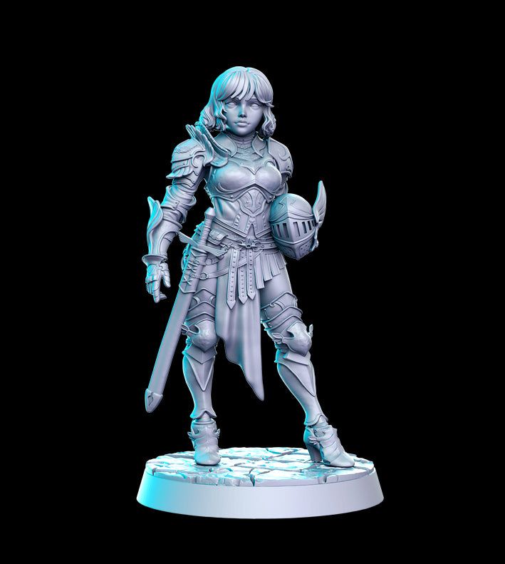 Svanielle Captain of the Guard - The Printable Dragon