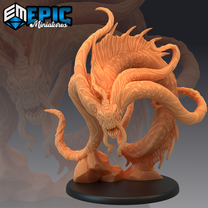 Swamp Aboleth 3D-printed model