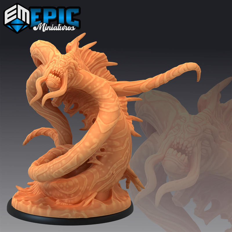 Swamp Aboleth 3D-printed model