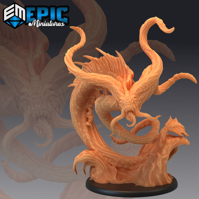 Swamp Aboleth 3D-printed model