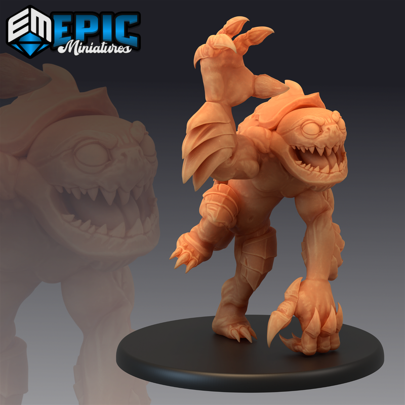 Swamp Abomination 3D-printed model