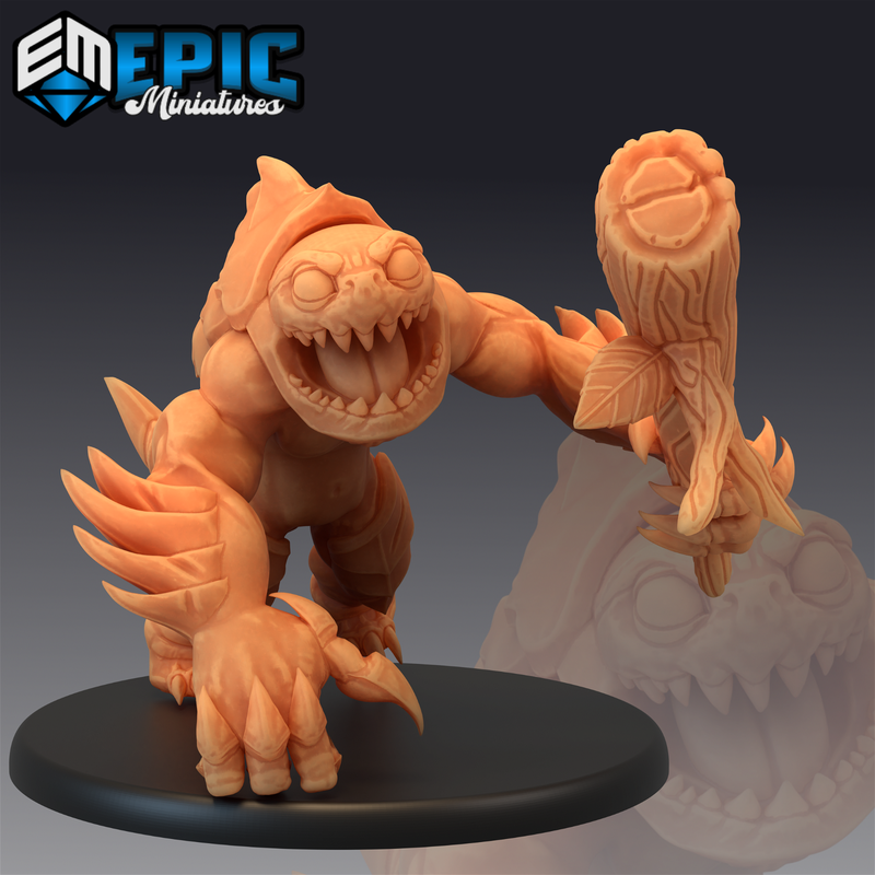 Swamp Abomination 3D-printed model