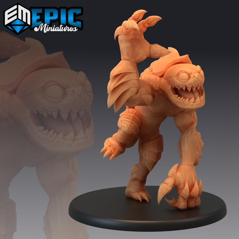 Swamp Abomination 3D-printed model