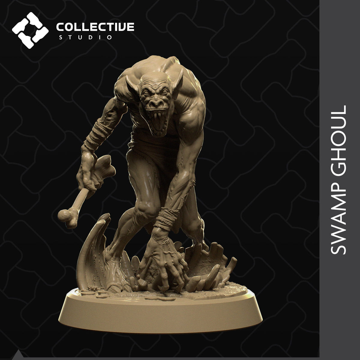 Swamp Ghoul - The Printable Dragon