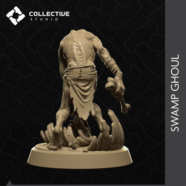 Swamp Ghoul 3D-printed model