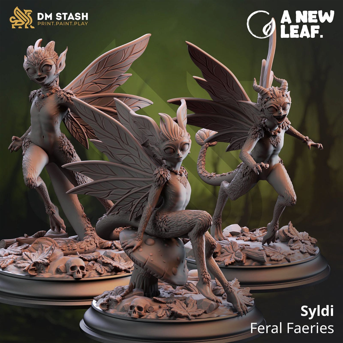 Syldi Feral Faeries - The Printable Dragon