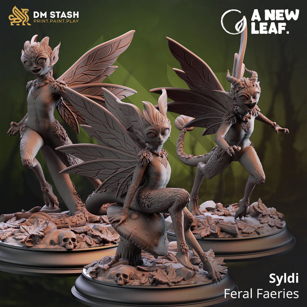 Syldi Feral Faeries - The Printable Dragon