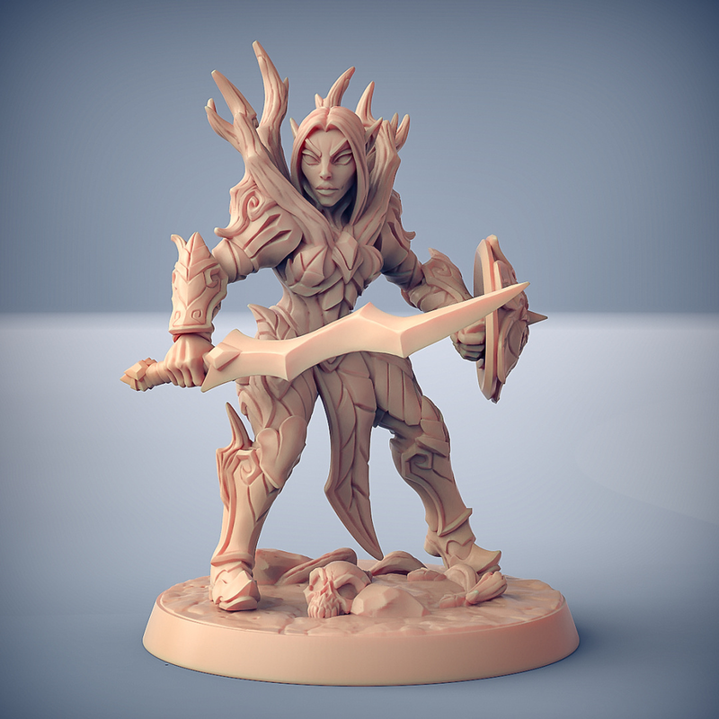 Sylvan Kights 3D-printed model