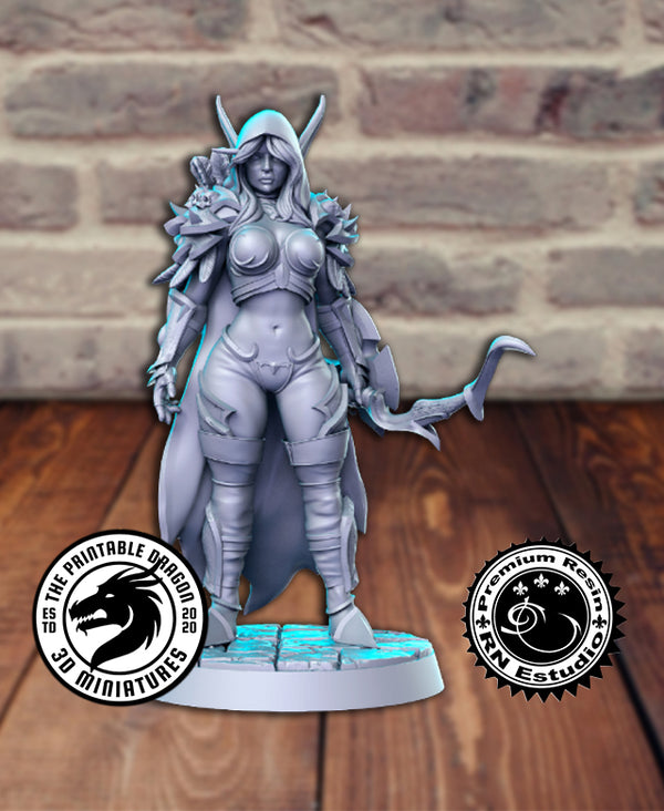 Sylvana 3D-printed model