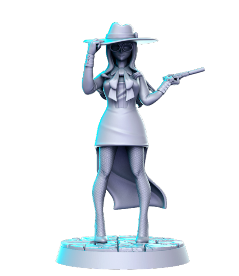 Sylvia 3D-printed model