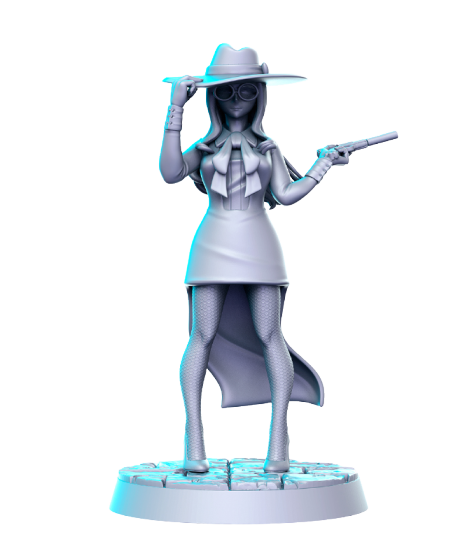 Sylvia 3D-printed model