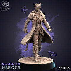 Syrus 3D-printed model