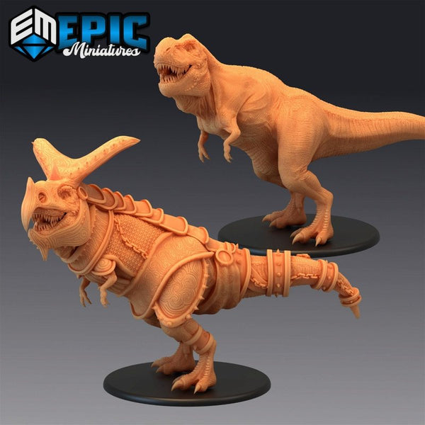 T-Rex 3D-printed model