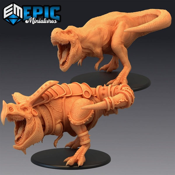 T-Rex 3D-printed model