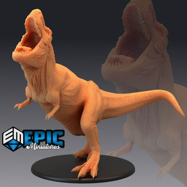 T-Rex 3D-printed model
