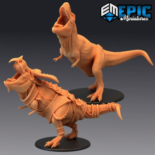 T-Rex 3D-printed model