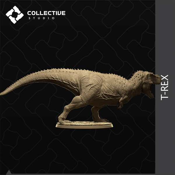 T-Rex 3D-printed model