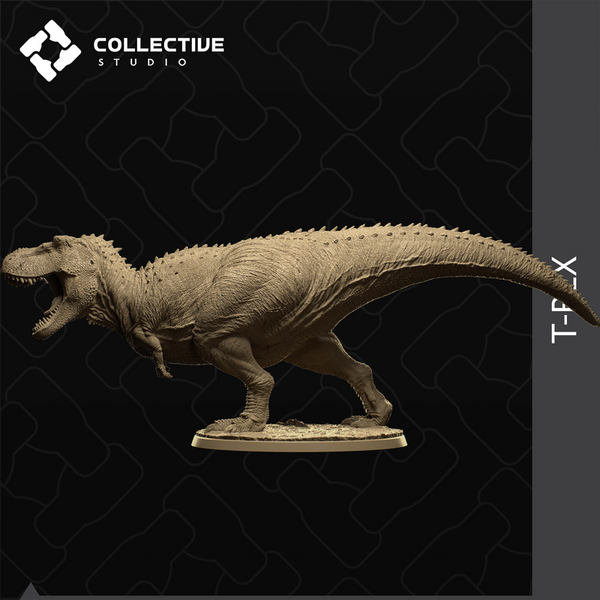 T-Rex 3D-printed model