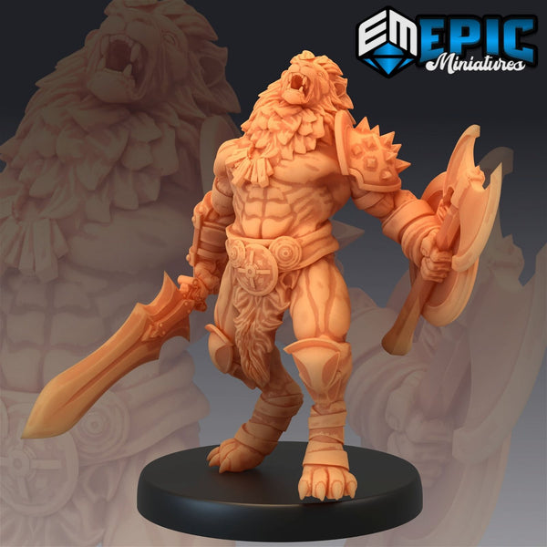Tabaxi Lion - The Printable Dragon