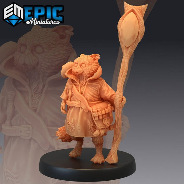 Tabaxi Sorcerer 3D-printed model