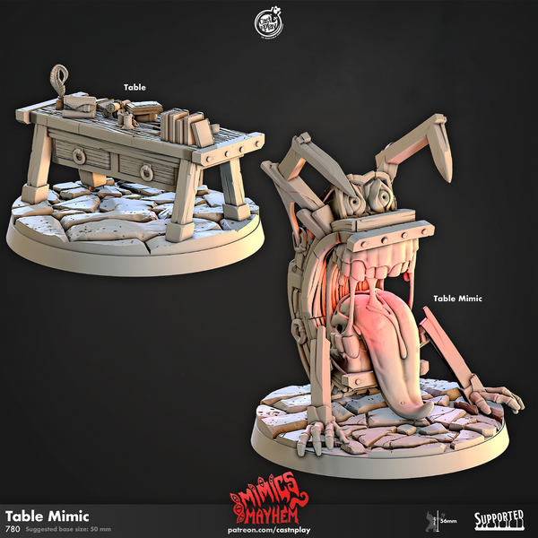 Table Mimic - The Printable Dragon