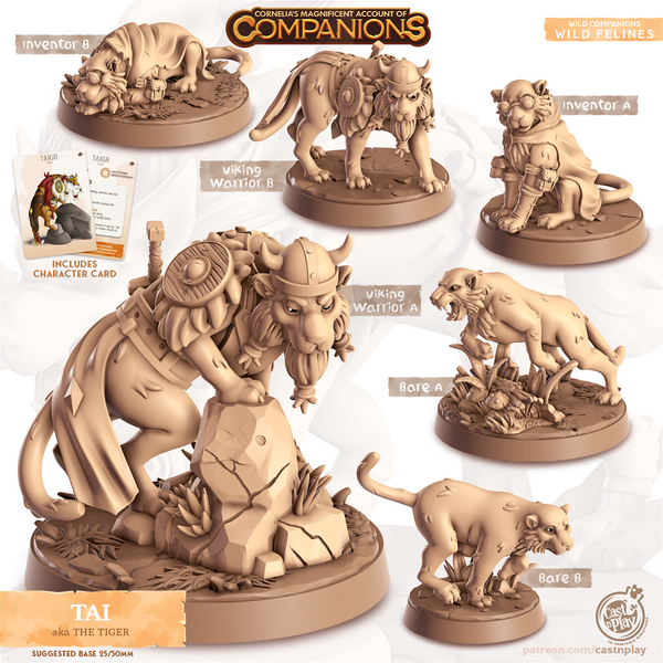 Tai The Tiger 3D-printed model